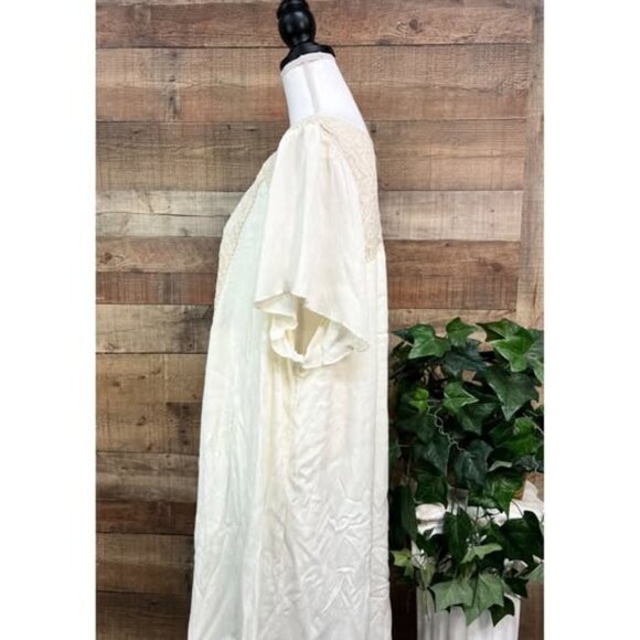 Size 3X Off White Creme Rue Juju Dress - Picture 6 of 10